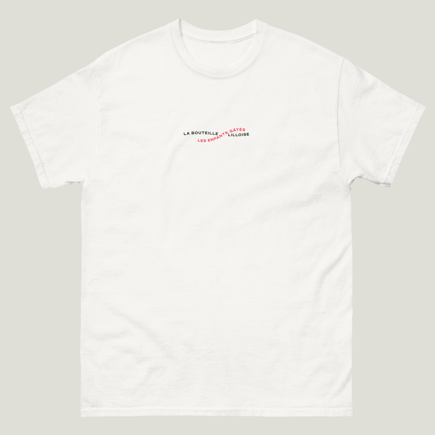 T-Shirt La Bouteille Lilloise X Les Enfants Gâtés
